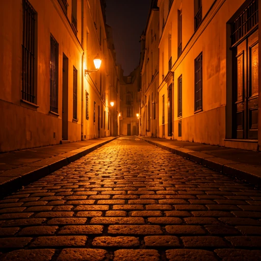 Paris Twilight Street